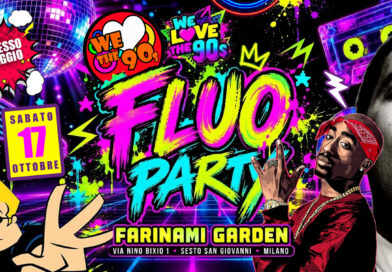 We Love the 90s: a ottobre arriva il Fluo Party